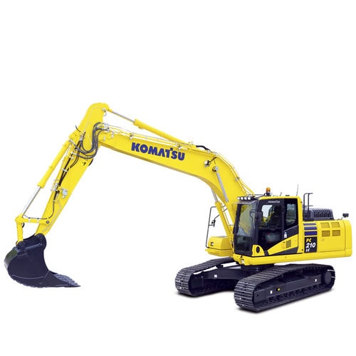 中型挖掘机 - PC210 series - Komatsu Europe/小松欧洲 - 履带式 / Tier 4 中级 / 用于建筑工地