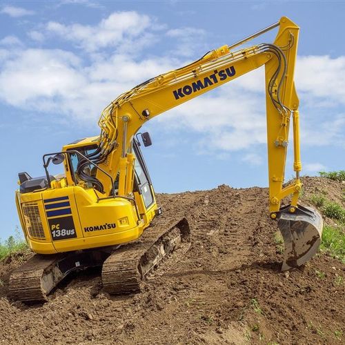 Midi挖掘机 - PC138US-11 - Komatsu Europe/小松欧洲 - 履带式 / Tier 4 中级 / 用于建筑工地