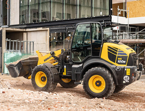 带轮装载机 - WA100M-8 - Komatsu Europe/小松欧洲 - 紧凑型 / 工程 / 人体工学