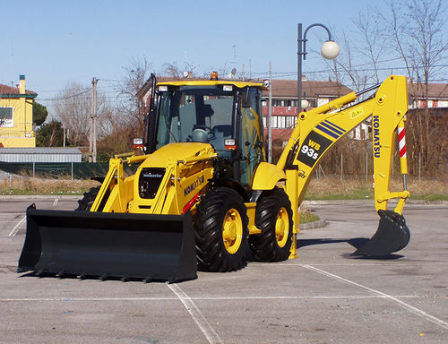刚性装卸机 - WB93S-5 - Komatsu Europe/小松欧洲 - 小型 / 柴油
