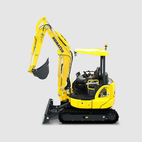 小型挖掘机 - PC33E-6 - Komatsu Europe/小松欧洲 - 履带式 / 电动 / 用于建筑工地