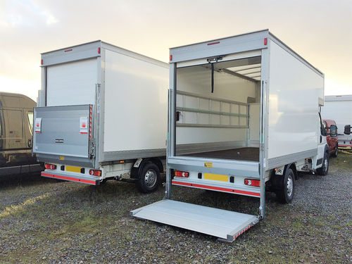 立柱升降尾板 - DH-VO.07.K1 - Dhollandia - 车用 / 特殊应用 / 用于自卸卡车