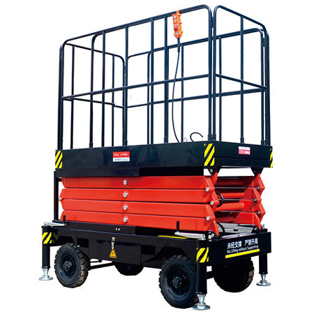 移动式剪叉式升降机 - SJY0 series - Boonai (Suzhou) Lift Equipment Company - 固定式 / 电动 / 液压