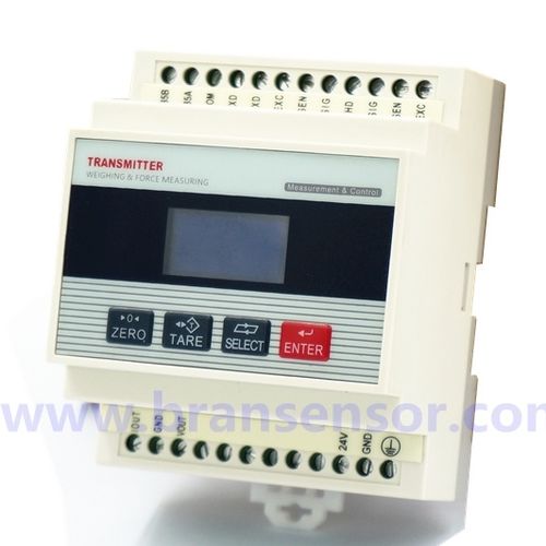 模拟输出重量发送器 - BIN-108 - Hefei Brans Measuring And Controlling Technology Co., Ltd. - 数字输出式 / IP65 / DIN导轨安装式