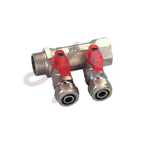 双通阀组 - HM01 - Ningbo Yinzhou Plumbing Hardware Co., Ltd. - 黄铜 / 供暖