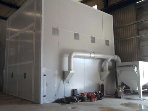 注压式喷砂间 - Guangdong Jingzhongjing Industrial Painting Equipments Co., Ltd. - 自动 / 传送带式