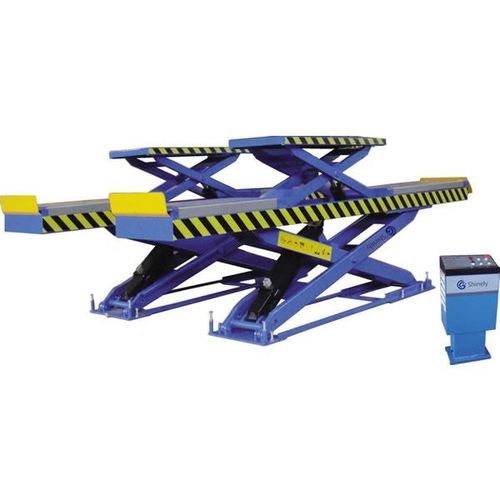 剪刀式汽车升降平台 - G series - Guangdong Jingzhongjing Industrial Painting Equipments Co., Ltd. - 3.5吨 / 液压 / 车用
