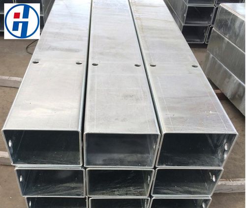 正方形硬管 - Qingdao Jiahexin Steel Co., Ltd. - 电镀钢 / 用于建筑工地 / 标准