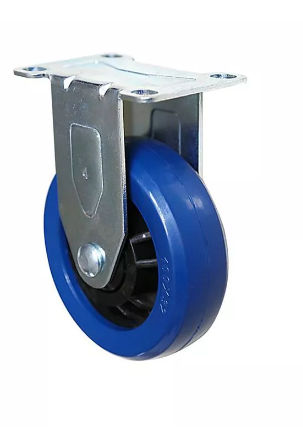 固定式脚轮 - 310PF-100035B-42S - Taizhou Wanda Casters & Hardware Mfg. Co., Ltd. - 平台车 / 双 / 用于弹性橡胶