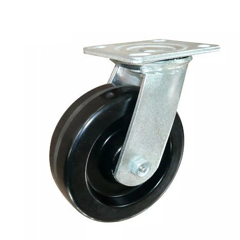 回转脚轮 - 600PS-100050R-06 - Taizhou Wanda Casters & Hardware Mfg. Co., Ltd. - 平台车 / 双 / 钢