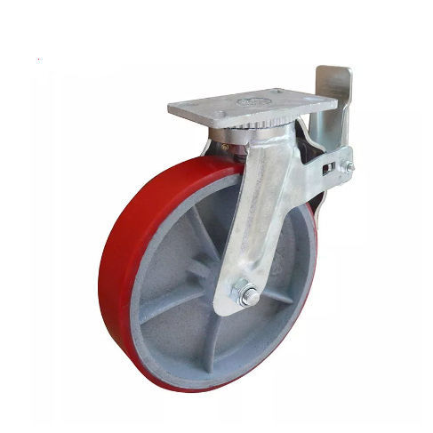 回转脚轮 - CAS12P-300075B-12 - Taizhou Wanda Casters & Hardware Mfg. Co., Ltd. - 平台车 / 双 / 带制动装置