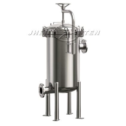 多袋式过滤器外壳 - JTGDS series - Wenzhou Jhenten Machinery Co., Ltd. - 用于液体 / 不锈钢