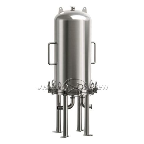 芯式过滤器外壳 - JTGDB series (lenticular) - Wenzhou Jhenten Machinery Co., Ltd. - 用于液体 / 不锈钢 / 食品饮料行业
