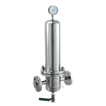 芯式过滤器外壳 - JTGKG series - Wenzhou Jhenten Machinery Co., Ltd. - 用于气体 / PTFE / 不锈钢