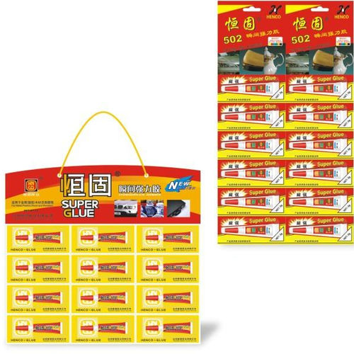 玻璃胶 - HD-12-2B - Henco - 用于金属 / 木材 / 用于塑料