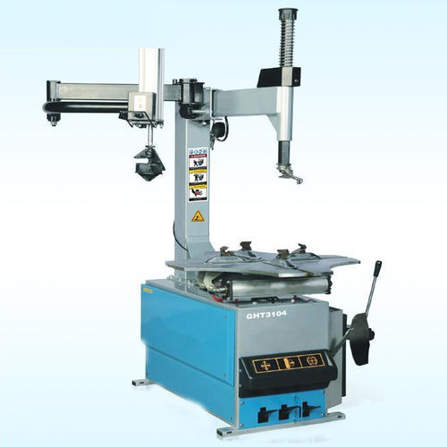 摩托车轮胎拆装机 - Qingdao Cherish Intelligent Equipment Co., Ltd. - 半自动 / 立式 / 电动