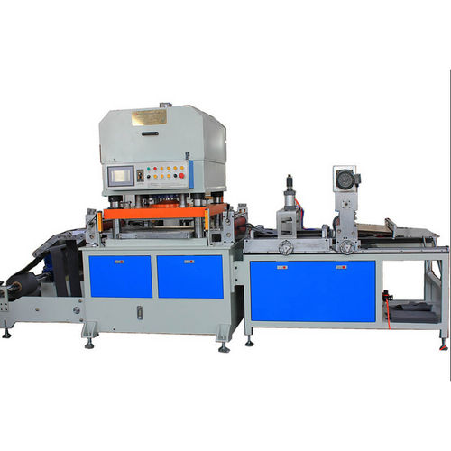 冲头式切割机 - DP-650J-60 - Kunshan Dapeng Precision Machinery Co., Ltd. - 滚筒 / 用于密封垫圈 / 放卷