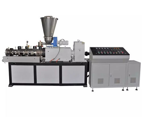 锥形双螺杆挤出机 - SJZ series - Nanjing Haisi Extrusion Equipment Co., Ltd. - 复合材料 / 用于PVC