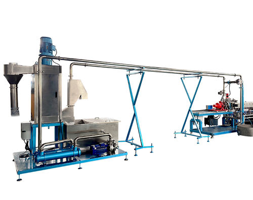 造粒管道挤出生产线 - TSE - Nanjing Haisi Extrusion Equipment Co., Ltd. - 用于PVC