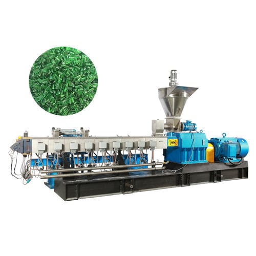 双螺杆成粒机 - TSE-75 - Nanjing Haisi Extrusion Equipment Co., Ltd. - 用于聚合物 / 用于塑料加工 / 紧凑型