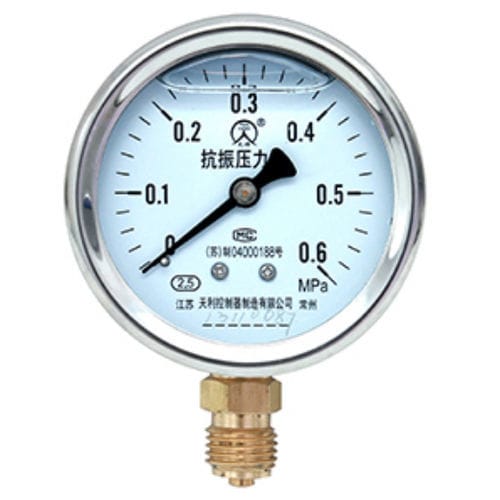 表盘压力计 - Y-A - Changzhou Tianli Intelligent Control Co., Ltd. - G 1/4 / G 1/2 / G 3/8