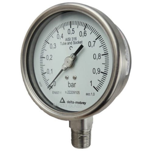 差动压力计 - GG  - Delta Mobrey Limited - 表盘 / 螺纹 / NPT 1/4