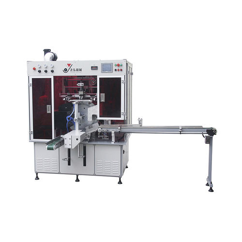 自动丝印机 - YD-SPR12/1C - Dongguan Yaodong Machinery Manufacturing Co., Ltd. - 单色 / 用于塑料瓶盖 / 塑料管