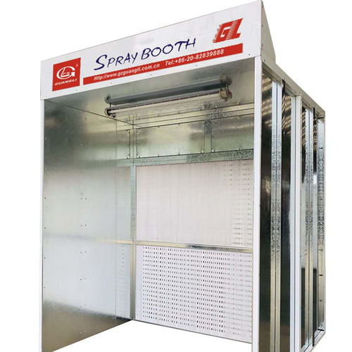 开放式喷漆间 - GL - GZ GUANGLI EFE CO., LTD. - 用于零件 / 过滤式 / 定制