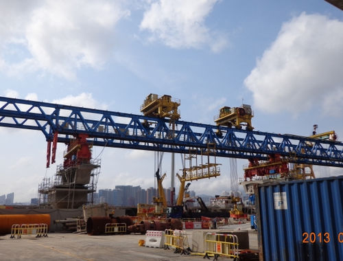 梁跨之间吊梁机 - HL-KATTOR Industry Co., Ltd. - 土建工程