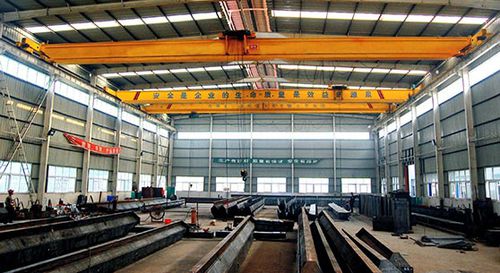 低净空高度桥式起重机 - Henan Kuangshan Crane Co., Ltd. - 单梁 / 钢型材 / 带提升机