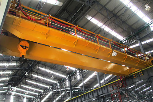 双梁桥式起重机 - Henan Kuangshan Crane Co., Ltd. - 用于仓库