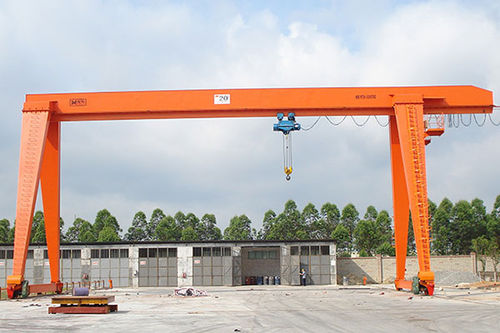 轨道龙门吊 - MH - Henan Kuangshan Crane Co., Ltd. - 用于车间 / 用于仓库 / 单梁