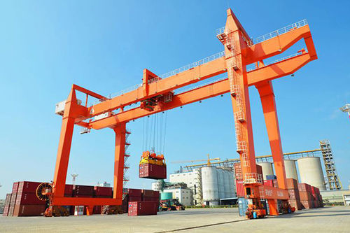 轨道龙门吊 - RMG - Henan Kuangshan Crane Co., Ltd. - 集装箱 / 钢