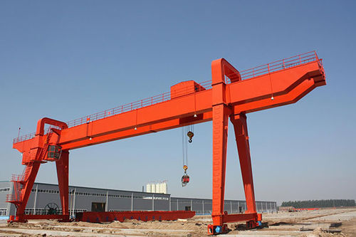 轨道龙门吊 - MG - Henan Kuangshan Crane Co., Ltd. - 用于车间 / 用于仓库 / 双梁