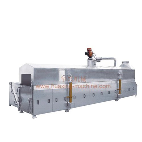 连续式专业油炸机 - LX - Shantou Huaxing Machinery Factory Co., Ltd. - 用于零食 / 电动