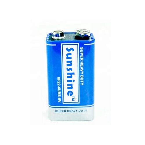碳锌电池 - 6F22 - Hunan Sunshine Technologies Company - 9V / 碳锌