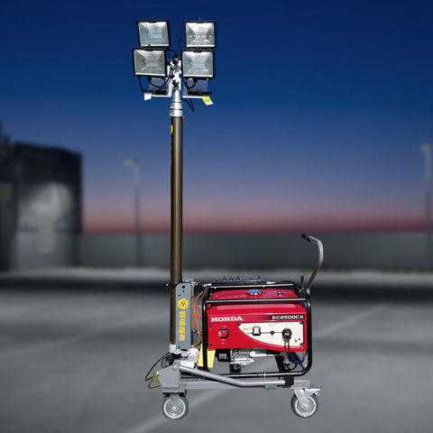 LED式照明塔 - GTL540 series - Ludwig Engineering Machinery Manufacturing Co., Ltd. - 卤素 / 柴油机 / 汽油发动机