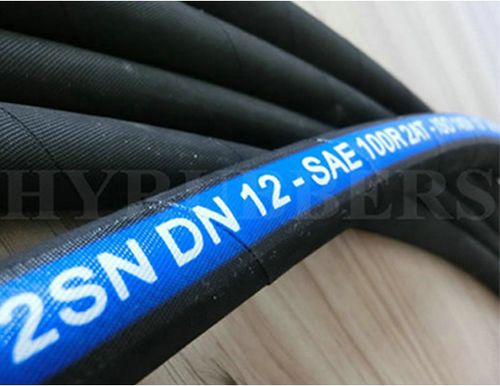 液压软管 - SAE 100 R2A / DIN EN 853 2ST  - Qingdao Hyrubbers Co., Ltd. - 氯丁橡胶 / 复合陶瓷 / 钢