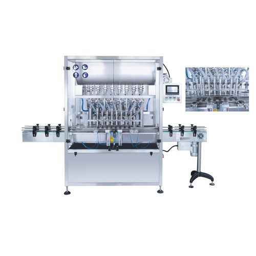 自动灌装机 - HZGG-2D - Zhejiang Haizhou Packing Machine Co., Ltd. - 瓶子 / 用于糊剂 / 食品工业