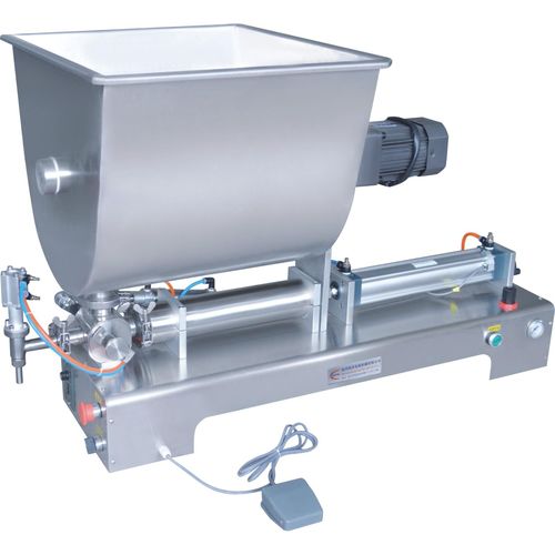 半自动灌装机 - G1WGDB100-5000 - Zhejiang Haizhou Packing Machine Co., Ltd. - 瓶子 / 用于颗粒 / 用于糊剂