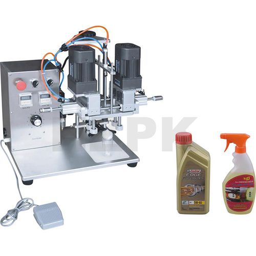 气动封盖机 - DHZ-550 - Zhejiang Haizhou Packing Machine Co., Ltd. - 自动 / 瓶子 / 食品行业