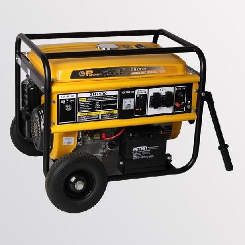 汽油机发电机组 - ZH7500 - Taizhou Genour Power Machinery Co., Ltd. - 单相 / 50 Hz / 风冷式