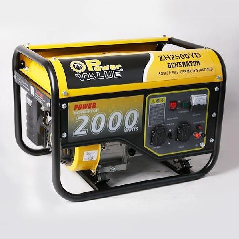 汽油机发电机组 - ZH2500YD - Taizhou Genour Power Machinery Co., Ltd. - 单相 / 便携式 / 50 Hz