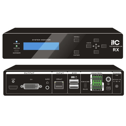 视频接收器 - TS-9506KUR - Guangzhou Baolun Electronic Company - 数字 / 音频 / RS232