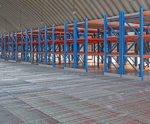 货盘式搁架厂房夹层 - Guangdong Sunli Intelligent Logistics Equipment Co., Ltd. - 搁板 / 用于仓库 / 室内
