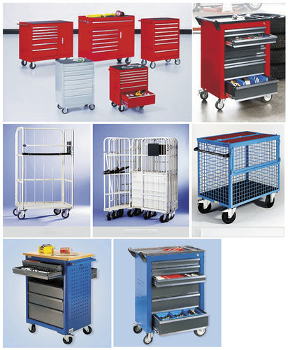 工作台手推车 - Guangdong Sunli Intelligent Logistics Equipment Co., Ltd. - 金属 / 抽屉 / 工具放置架
