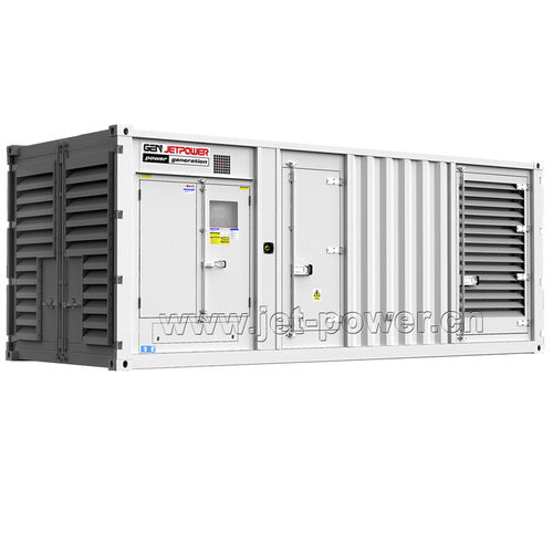 柴油发电机组 - Fuzhou Jet Electric Machinery Co., Ltd. - 三相 / 集装箱式 / 50 Hz