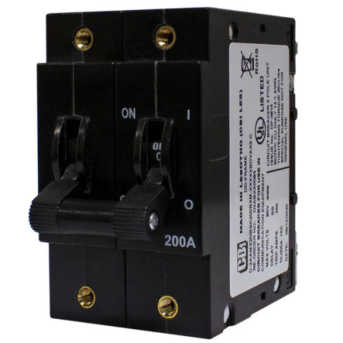 液压电磁断路器 - D2R series - CBI-electric: low voltage - 直流 / 2极 / 模块化