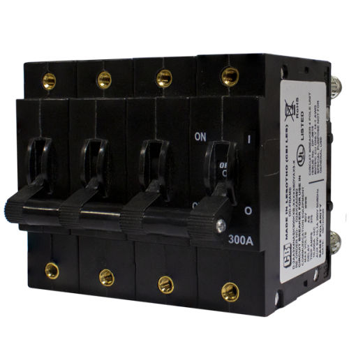 液压电磁断路器 - D2P series - CBI-electric: low voltage - 直流 / 4极 / 大电流