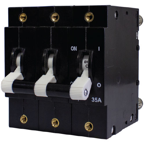 热量断路器 - D2P series - CBI-electric: low voltage - 交流 / 3极 / 手动复位